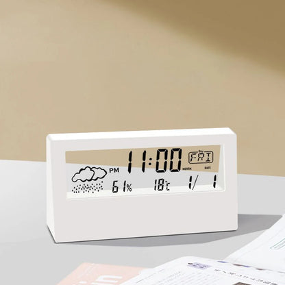 Digital Thermo-Hygrometer Alarm Clock for Home Decor - Smarsty