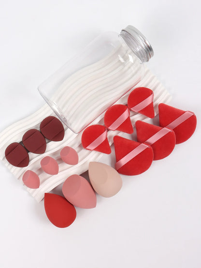 Spring Cosmetic Puff Set with Mini Makeup Eggs and Cushions - Smarsty