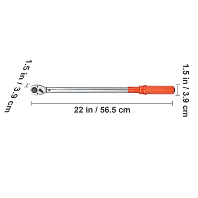 SucceBuy 1/2" 1/4" 3/8" Mechanical Torque Wrench Set Precision Pointer Hand Tools Torque Wrench Mechanical Car Repair Tool - Smarsty