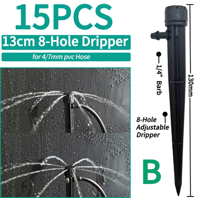 Adjustable Micro Spray Watering Dripper for Gardens - Smarsty