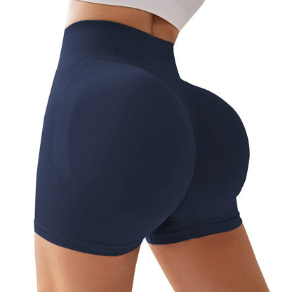 Women's High Waist Peach Lift Hip Sports Shorts Tight Yoga Shorts Shorts for Women Women's Shorts Summer Womens Shorts Elegant - Smarsty