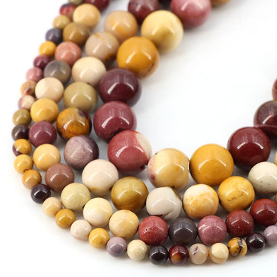 Natural Stone Beads Blue Tiger Eye Crystal Amethyst Rose Quartz Gemstone Bead for Jewelry Making Bracelet Necklace 4/6/8/10MM - Smarsty