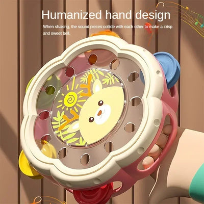 Baby Musical Instruments Drum Toys Montessori Learning Toys for Toddlers 1-3 Baby Early Hand Development Interactive Music Toys - Smarsty