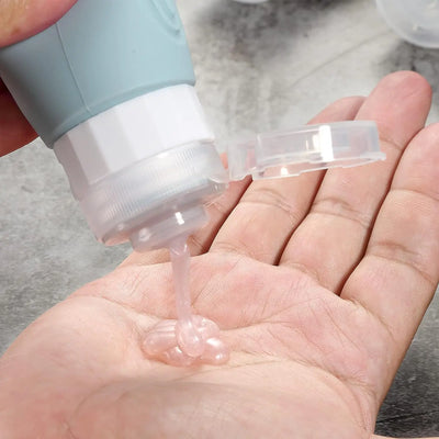 Leakproof Silicone Travel Bottles Set for Cosmetics - Smarsty