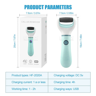 Electric Foot Grinder for Painless Dead Skin Removal - Smarsty