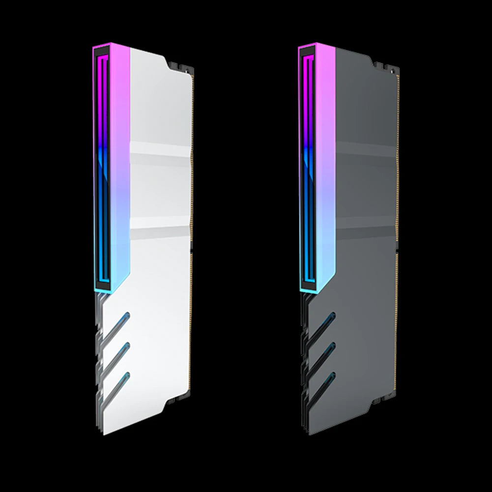 Memory Module Heatsink DDR4 DDR5 Ram Cooling Heat Sink 5V 3PIN ARGB AURA Sync Aluminum Alloy Heat-resistance for Computer