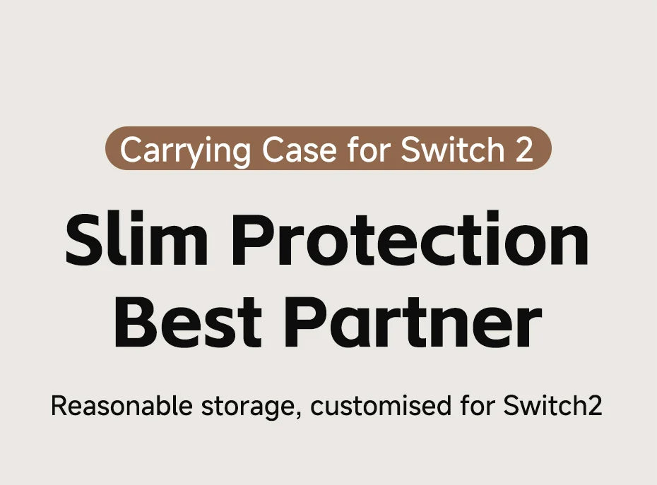 Hagibis Portable Hard Shell Case for Nintendo Switch 2 - Smarsty