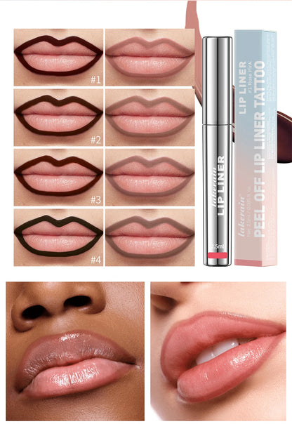 Waterproof Long Lasting Lip Liner with Hydrating Formula - Smarsty