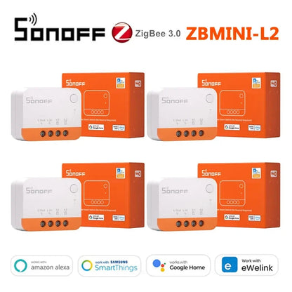 SONOFF ZBMINI L2 Zigbee Smart Switch No Neutral Required - Smarsty