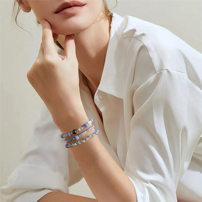 Amethyst Healing Bracelet Set for Weight Loss and Meditation - Smarsty