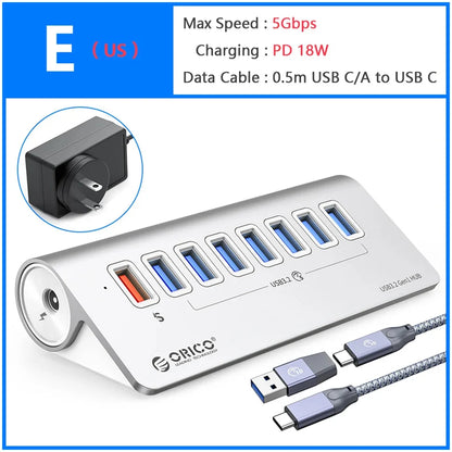 High Performance USB Docking Station With 10Gbps Hub