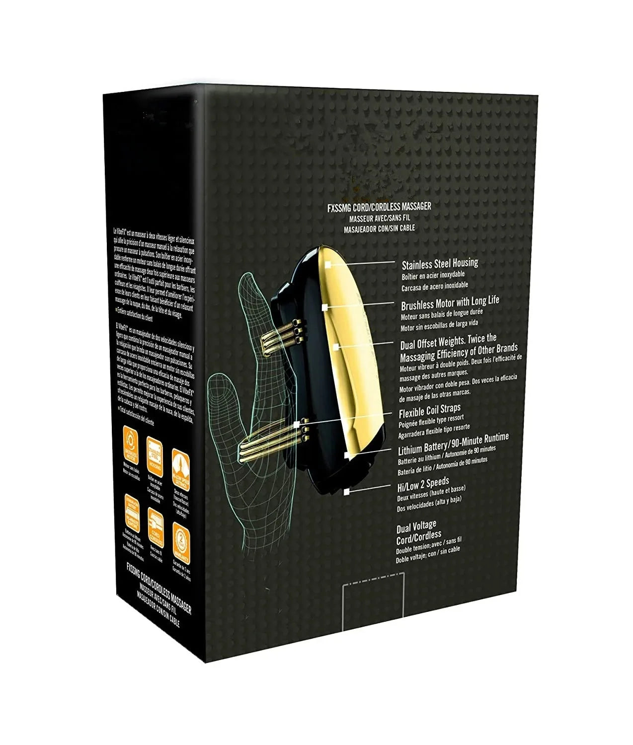 Men's Cordless Heat Massager for Relaxation and Relief - Smarsty