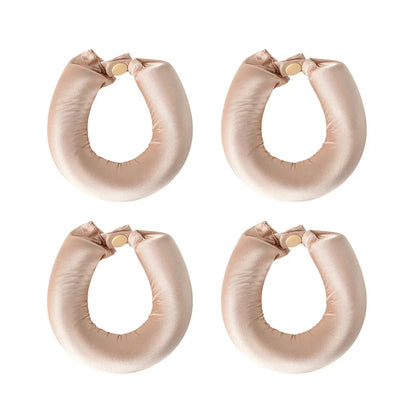 Heatless Satin Curlers for Effortless Silk Curls - Smarsty