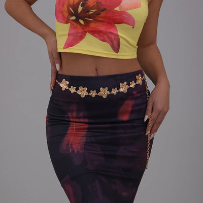 Ingemark Ocean Vacation Flower Waist Chain for Women - Smarsty
