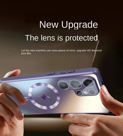 Ultra Thin Matte Magnetic MagSafe Case For Galaxy S25 - Smarsty