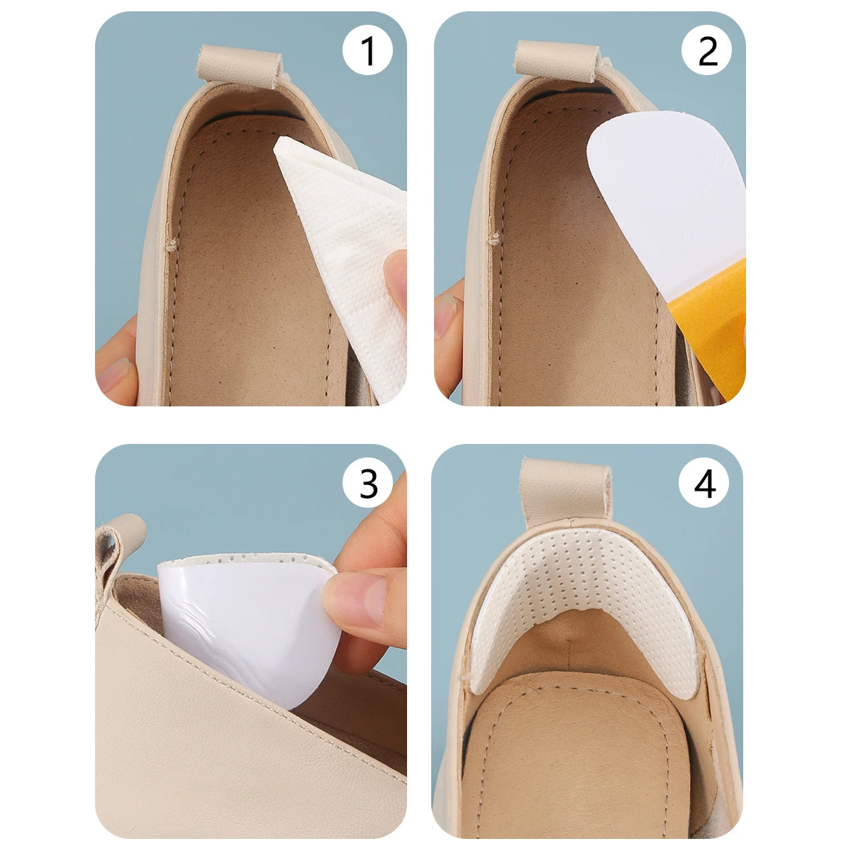 Anti Rubbing Heel Stickers for Pain Relief - Smarsty