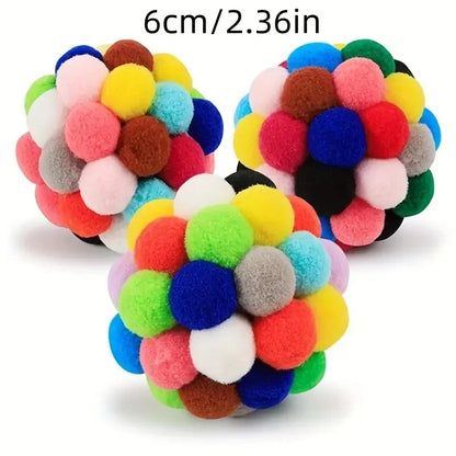 Durable Nylon Cat Plush Ball Toy for Engaging Play - Smarsty