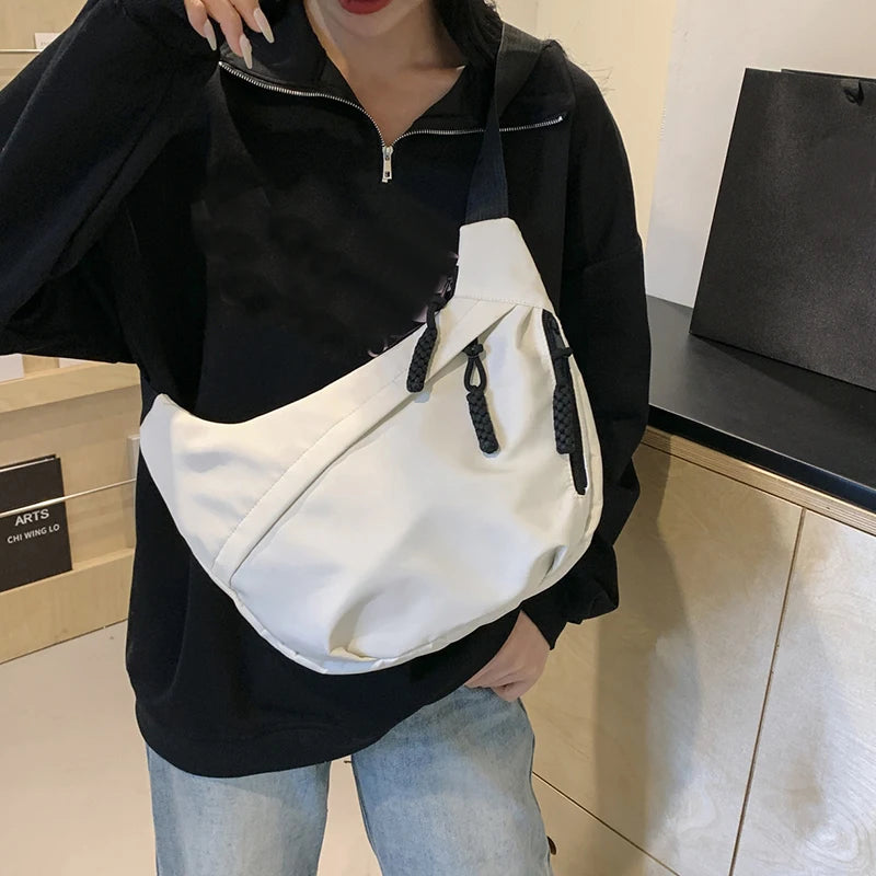 Lightweight Nylon Tote Bag With Shoulder Strap For Fitness - Smarsty