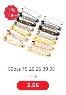 Stainless Steel Jump Rings Gold Color Nickel Free Set - Smarsty