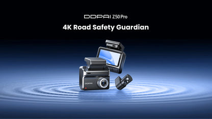 Dash Cam 4K Night Vision GPS ADAS Front Rear Parking - Smarsty