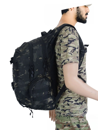 45L Waterproof Fishing Hunting Backpack Outdoor Rucksacks Tactical Sports Camping Hiking Trekking Bags - Smarsty