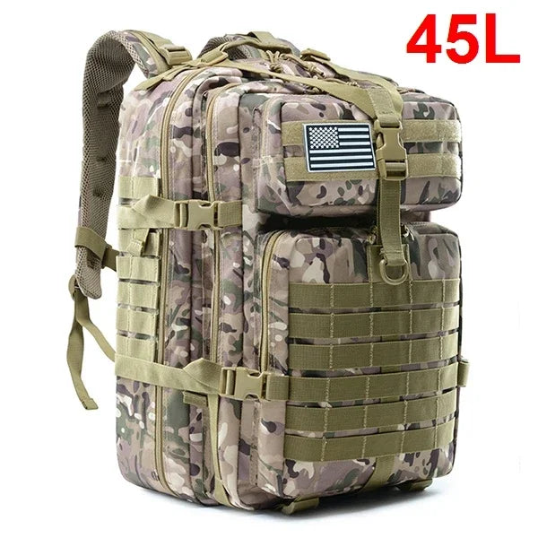 30/50L Tactical Backpacks Man Traveling Bags Survival Outdoor 3P Assault Pack EDC Molle Pack hiking Trekking Hunting Bag - Smarsty