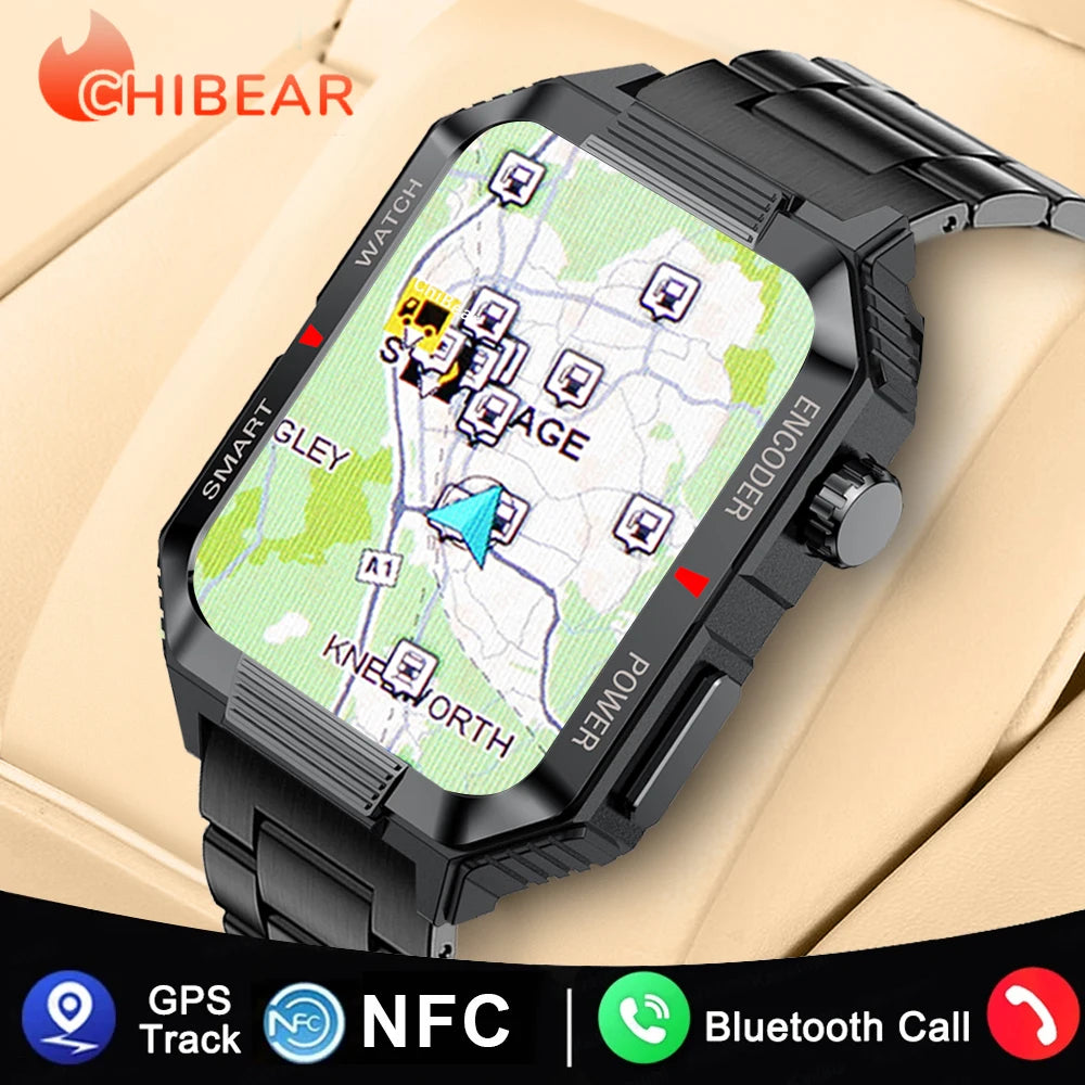 NFC GPS Bluetooth Smart Watch with HD Screen - Smarsty
