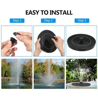 Energy Saving Solar Fountain Pump for Gardens - Smarsty