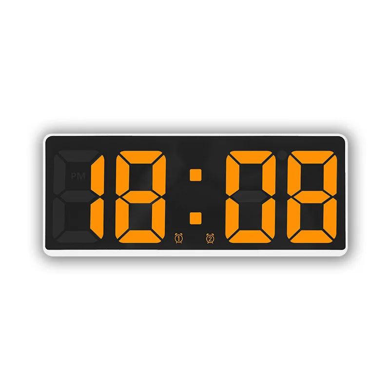 Voice Control Digital Alarm Clock with Temperature Display - Smarsty
