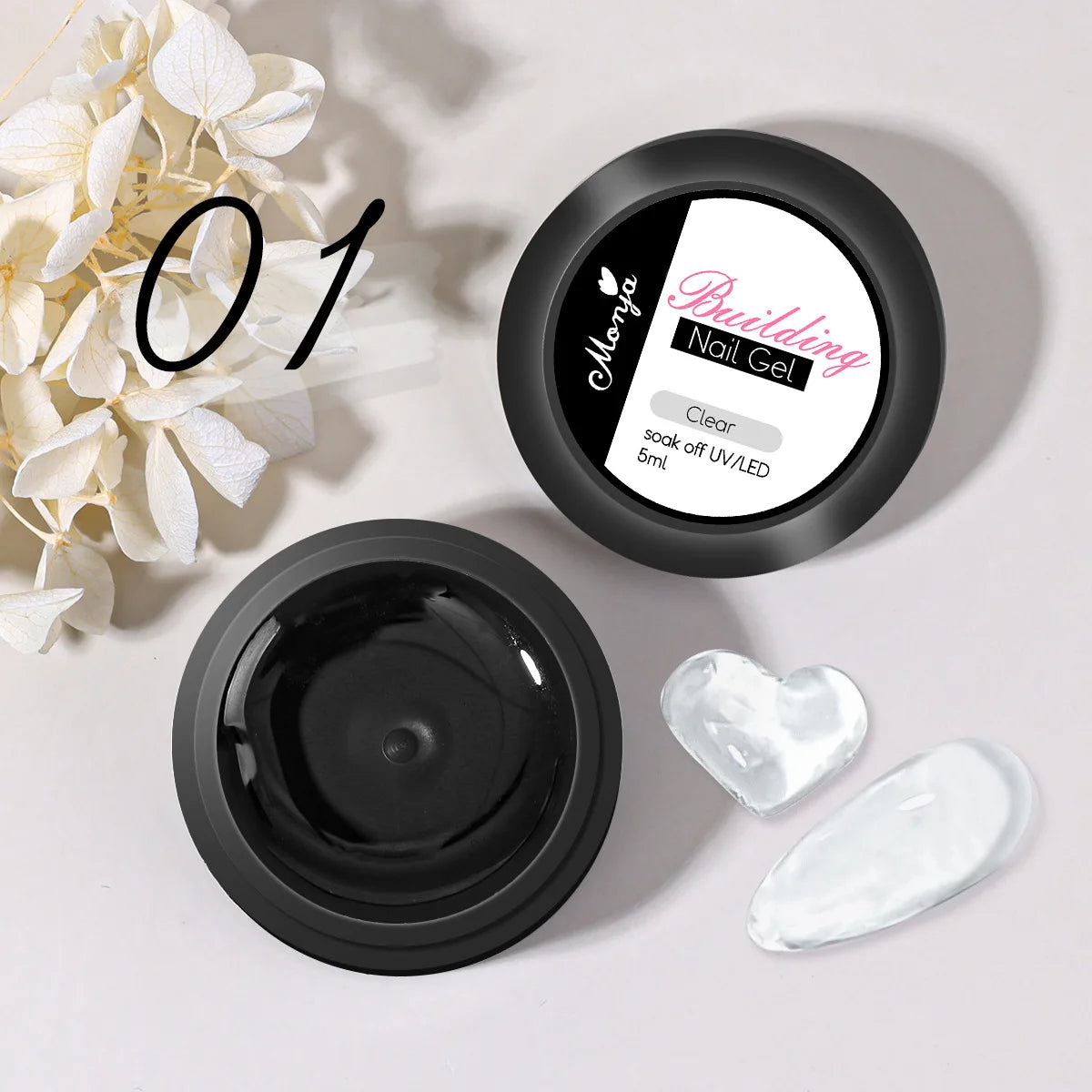 Clear Non-Stick Gel Nail Polish for Easy Sculpting - Smarsty