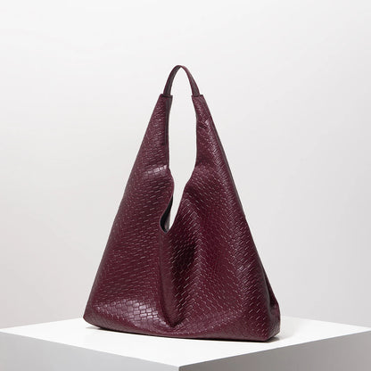 Elegant Retro Shoulder Bag Women Large Tote Everyday - Smarsty
