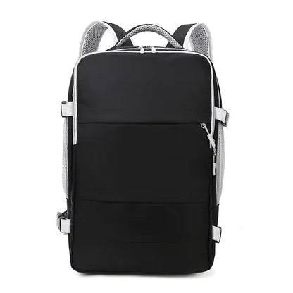 Casual Travel Backpack Women Large Capacity Waterproof Anti-Theft Casual Backpack Bag with Luggage Strap Laptop Backpack Women - Smarsty