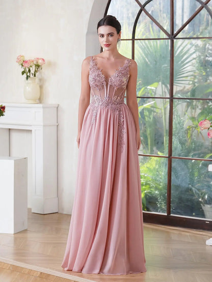 Spaghetti Straps Navy Blue A Line Evening Dresses 2025 Elegant Beaded Appliques Illusion Prom Gowns Formal Party Vestido De Gala