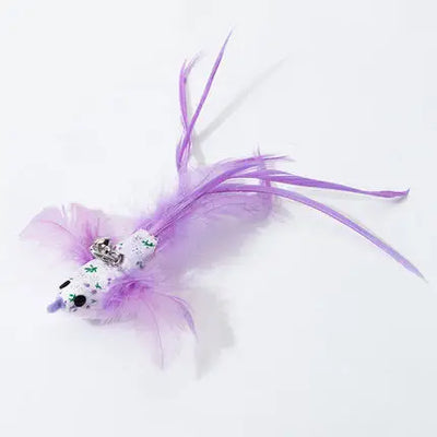 Interactive Cat Wand Toy with Suction Cup and Bell - Smarsty