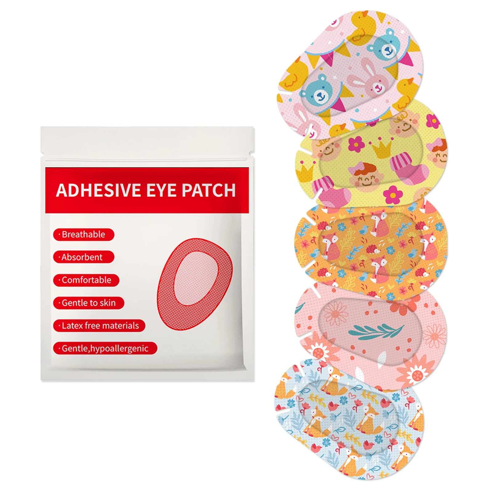Cartoon Eye Patch Set for Kids Vision Care - Smarsty