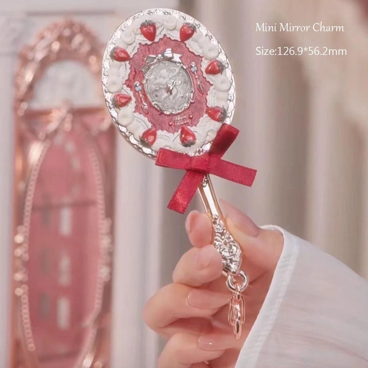 Flower Knows Handheld Mirror Moonlight Mermaid Design - Smarsty