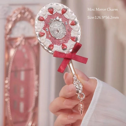 Flower Knows Handheld Mirror Moonlight Mermaid Design - Smarsty