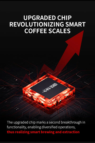 MHW-3BOMBER Smart Coffee Scale Timer 2kg/0.1g High Precision Kitchen Scales Drip Coffee Espresso Scale Home Barista Tools by Smarsty