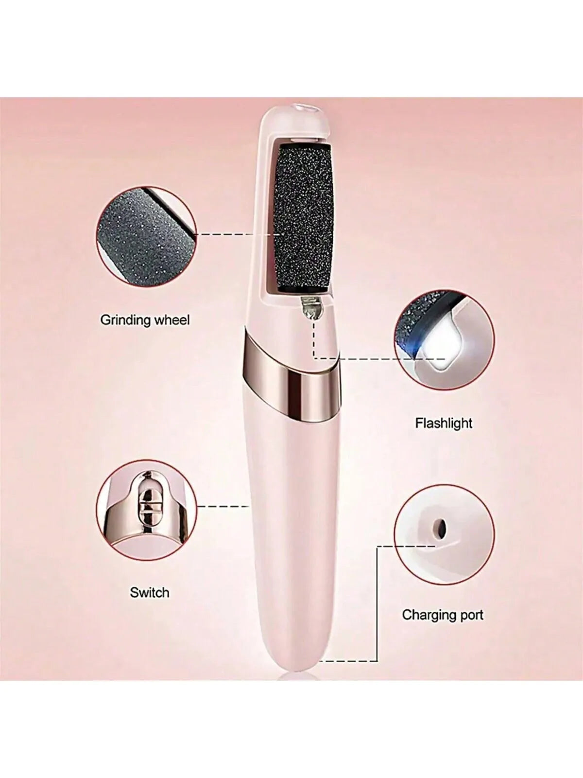 Rechargeable Electric Callus Remover for Smooth Feet - Smarsty