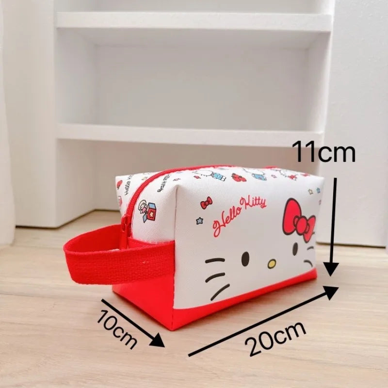 Cute Cat Oxford Makeup Bag Portable Travel Case Waterproof - Smarsty