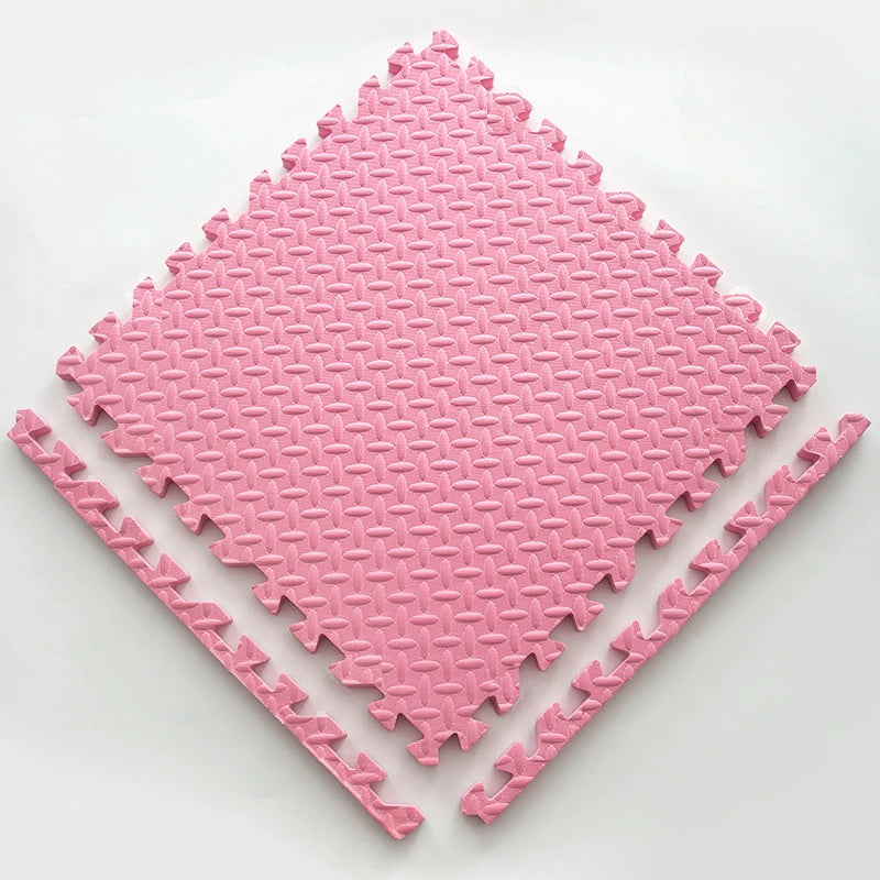 12pcs Foam Baby Play Mat Puzzle Mat Kids Interlocking Exercise Tiles Rugs Floor Tiles Toy Carpet Soft Carpet 30*30*1cm - Smarsty