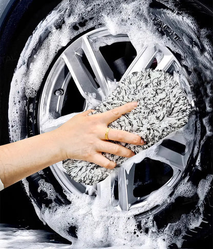 Two Sided Microfiber Car Wash Sponge For Scratch Free Care - Smarsty