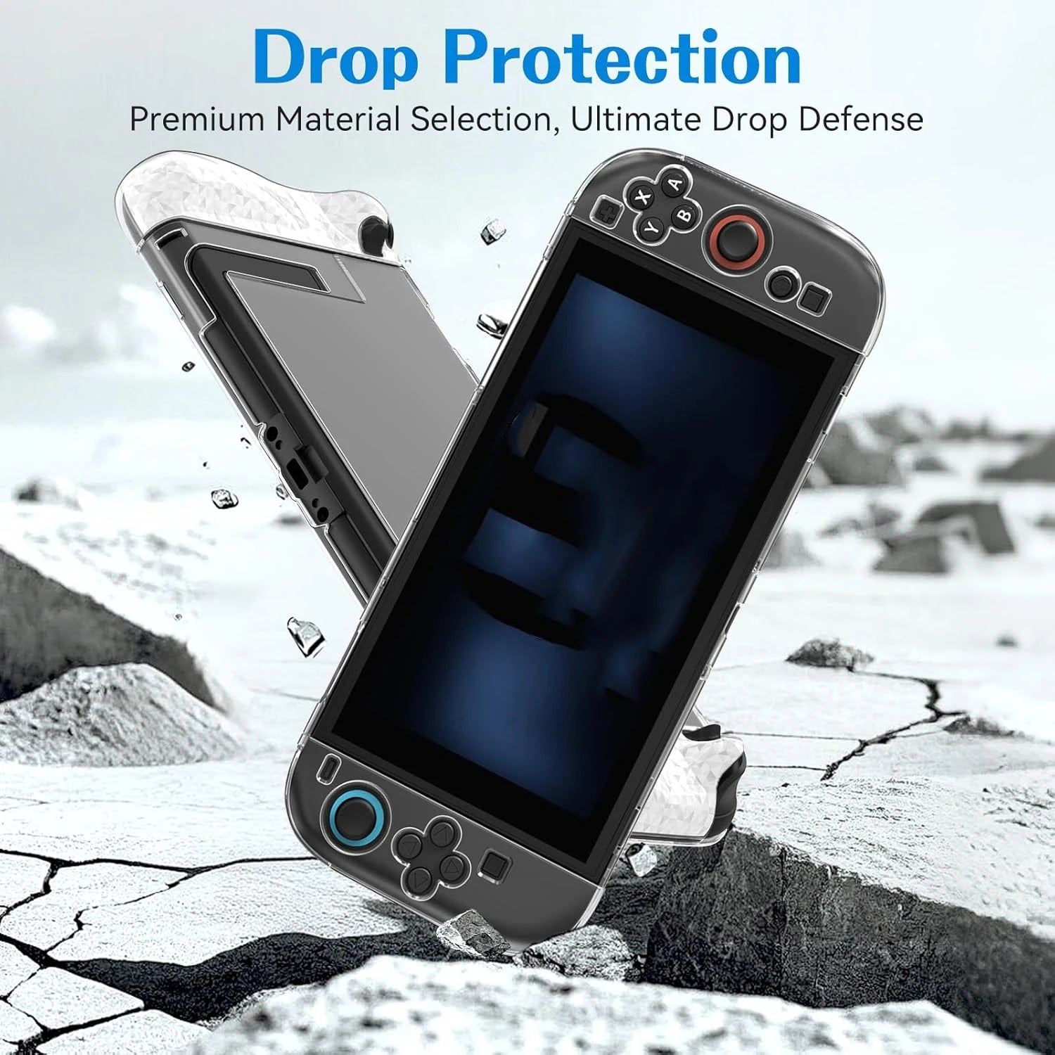 Clear Anti-Scratch Case for Nintendo Switch 2 - Smarsty