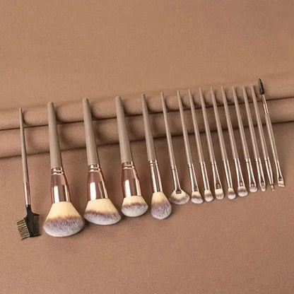 Professional Soft Fluffy Makeup Brush Set for Flawless Application - Smarsty