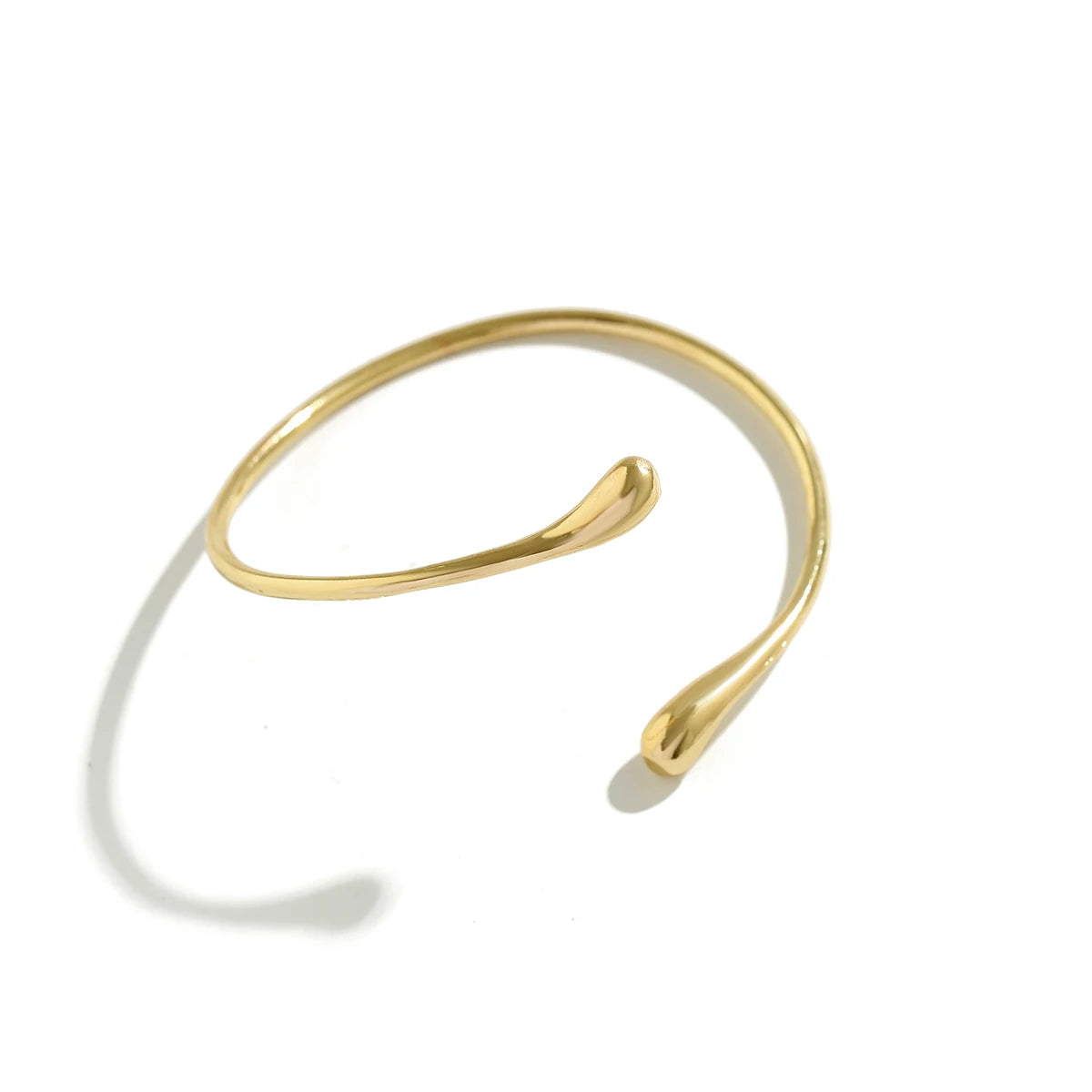 Vintage Water Drop Open Cuff Bracelet for Women - Smarsty
