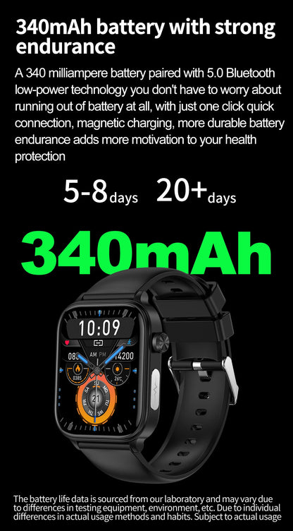 2025 Smart Watch with ECG PPG Health Monitoring - Smarsty