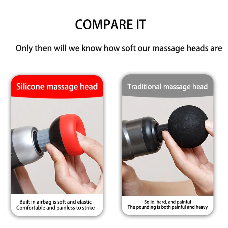 Silicone Massage Gun Head for Deep Tissue Relief - Smarsty
