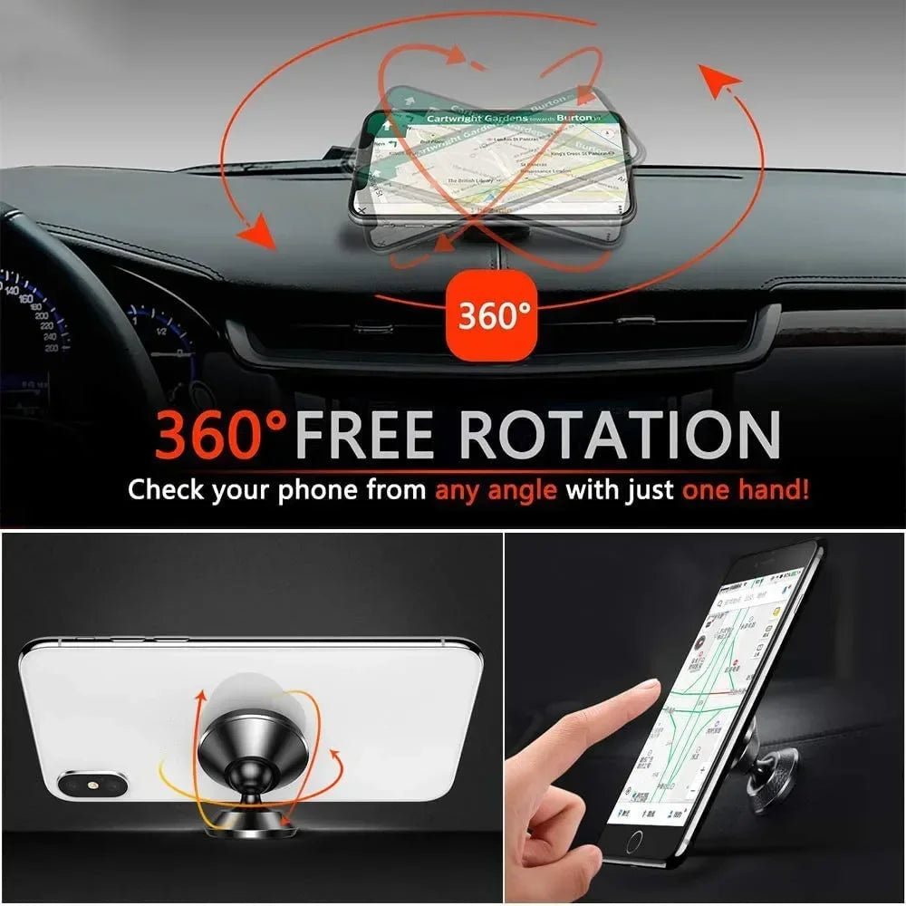 Magnetic Car Phone Holder Mount For All Smartphones - Smarsty