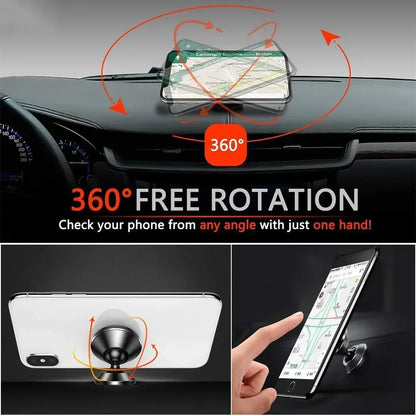Magnetic Car Phone Holder Mount For All Smartphones - Smarsty