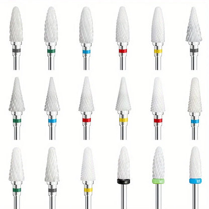 Ceramic Nail Drill Bits for Precision Manicure - Smarsty
